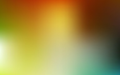 Wall Mural - light green, yellow vector blurred pattern.