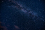 Fototapeta Na sufit - 
amazing starry night sky in South Ossetia