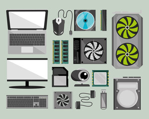 computer software icons