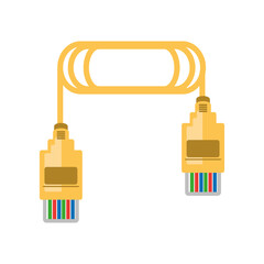 Poster - network cable connection