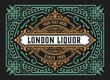 © Roverto - Whiskey label with old frames