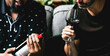 © Rawpixel.com - Man tasting red wine with friends