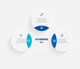 Wall Mural - Business data visualization. Process chart. Abstract elements of graph, diagram with steps, options, parts or processes. Vector business template for presentation. Creative concept for infographic.