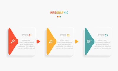 Wall Mural - Business data visualization. Process chart. Abstract elements of graph, diagram with steps, options, parts or processes. Vector business template for presentation. Creative concept for infographic.