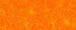 abstract orange background, spider web pattern, halloween background, weird background and texture, seamless pattern with spider