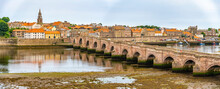 View Of Berwick-upon-Tweed And The Old Bridge, Berwick-upon-Tweed, Northumberland
