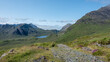 © robertharding - The rough road from Kilmarie to Camasunary with the towering pinnacles of Sgurr nan Gillean in the distance, Isle of Skye