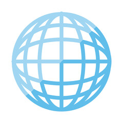 Poster - Global sphere icon