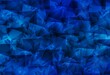 Light BLUE vector polygon abstract backdrop.