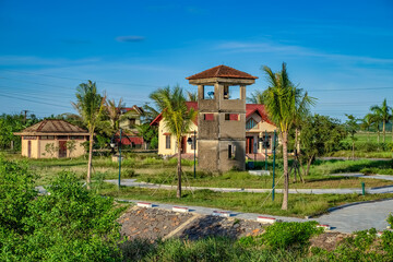 Wall Mural - The famous 17th parallel historical site during the Vietnam war, Quang Binh, Vietnam