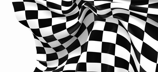 background of checkered flag pattern