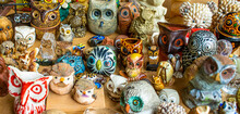 Collection Of Miniature Owls