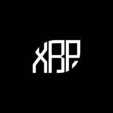 XRP Letter Logo Design On Black Background. XRP Creative Initials Letter Logo Concept. XRP Letter Design. 