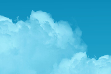 Wall Mural - blue sky with clouds