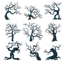 Spooky Trees Set
