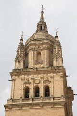 Wall Mural - Closeup of Salamanca Cathedral Church Tower