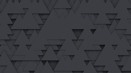 Geometric modern animated seamless looping abstract background. 3d render design element, creative motion graphics, moving geometrical pattern