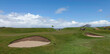 Weston-super-Mare,Somerset, England - April 28, 2016 - Golf Course Bunkers