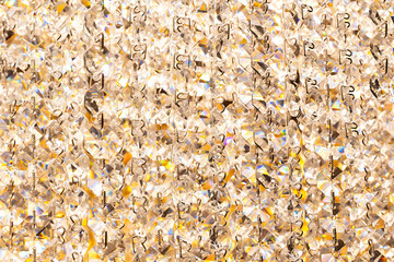 Aufkleber - abstract multicolor background, glossy glass texture with corner spotlight sunshine design and blotchy mosaic style design