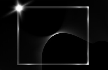 Fototapete - Abstract background with bright light effects for vector illustration.	