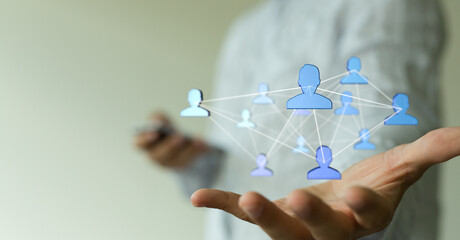 internet net and data digital concept