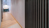 Fototapeta Storczyk - Modern interior of hallway in apartment. Home design.