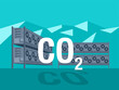 CO2 capture - fans, separating Filter station