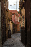 Fototapeta Uliczki - トルコ　ディヤルバクルの旧市街の路地風景