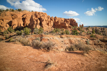 Wall Mural - Mountain Ridges in Kodachrome Basin State Park, Utah