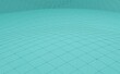 © POLEX - Zielony delikatny kolor morski zielono niebieski wzór sieci. 3d render