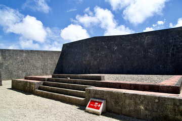 Wall Mural - The place enshrined after the death of the king at Shuri castle.