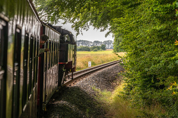 railroad tour with 