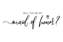 Will you be my Maid of honor. Bridesmaid Ask Card, wedding invitation, Bridesmaid party Gift Ideas, Wedding Card.