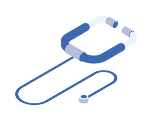 Poster - medical stethoscope icon