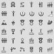 © andrej - Ranking And Achievement Icons. Sticker Design. Vector Illustration.