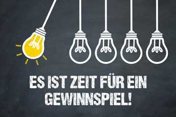 Wall Mural - Es ist Zeit für ein Gewinnspiel! 