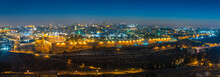 Temple Mount At Night