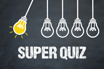 Wall Mural - Super Quiz