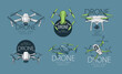 A drawn vector drone for sale and service