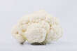 Cauliflower on a white isolated background. 