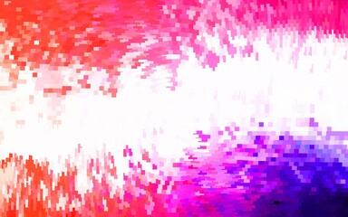 Wall Mural - light pink, red vector pattern in square style.