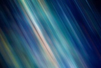 Wall Mural - Gradient blurry colorful slanted lines blue cyan light stripes abstract background banner