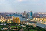 Fototapeta Paryż - View of Cairo and the Nile