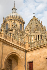 Canvas Print - Cathedral Church Tower, Salamanca