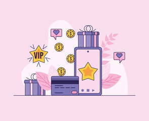 loyalty program icons
