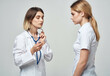 © SHOTPRIME STUDIO - doctor stethoscope healing procedures isolated background