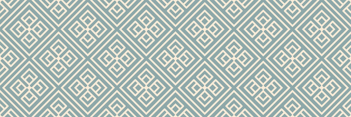 Wall Mural - Background pattern with geometric ornament. Seamless pattern, texture. Vector illustration