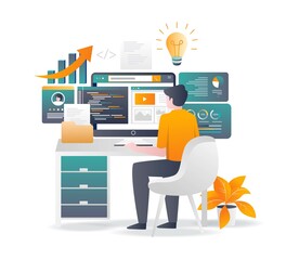 Smartphone and web application layout program