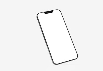 Poster - smartphone device digital isolated 3d