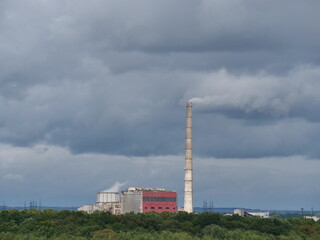 Sticker - smoke from a chimney